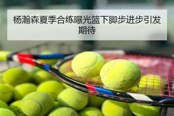杨瀚森夏季合练曝光篮下脚步进步引发期待
