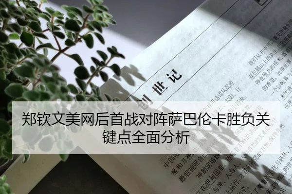 郑钦文美网后首战对阵萨巴伦卡胜负关键点全面分析